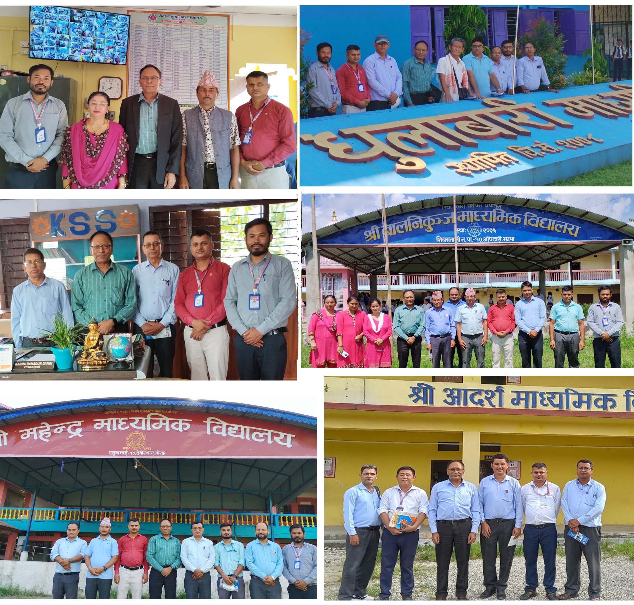 Interaction visit by SOE to various Secondary Schools of Eastern Nepal